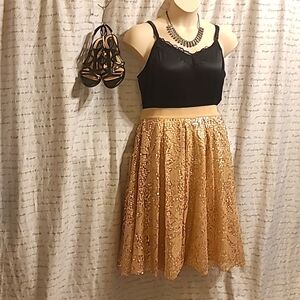 NWOT A-Line sequined skirt, Eloquii size 16